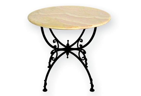 Table #3/Metal Base