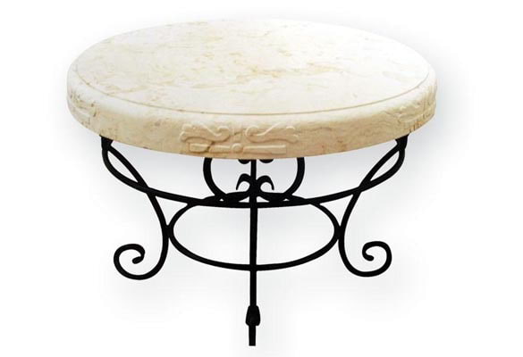 Table #6/Metal Base
